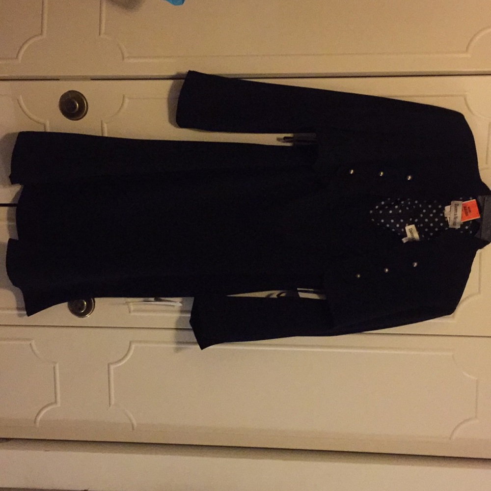 2 piece Black Danny & Nicole cocktail dress